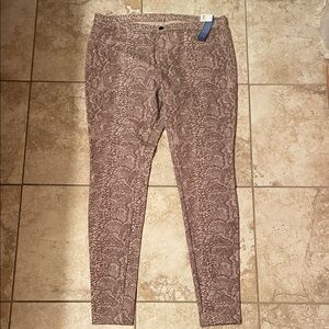 Simply Vera Vera Wang Snake Print Leggings